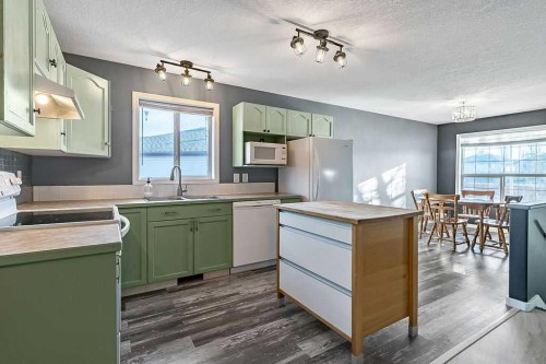 20 High Ridge Close Nw, High River, AB - Indoor Photo Showing Kitchen With Double Sink