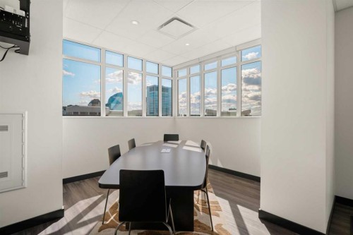 3007-930 6 Avenue Sw, Calgary, AB - Indoor Photo Showing Dining Room