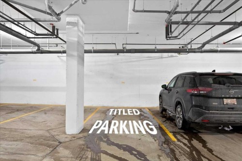 325-245 Edith Place Nw, Calgary, AB - Indoor Photo Showing Garage