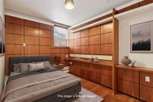 111-1410 2 Street Sw, Calgary, AB - Indoor Photo Showing Bedroom