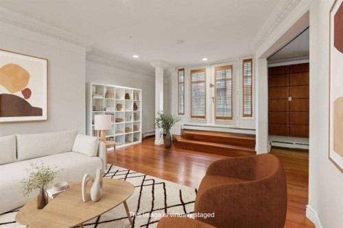 111-1410 2 Street Sw, Calgary, AB - Indoor Photo Showing Living Room
