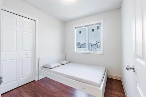 913 Taradale Drive Ne, Calgary, AB - Indoor Photo Showing Bedroom