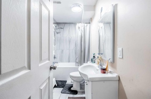 913 Taradale Drive Ne, Calgary, AB - Indoor Photo Showing Bathroom