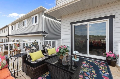 255 Heritage Heights, Cochrane, AB - Outdoor With Deck Patio Veranda With Exterior
