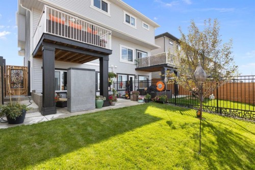255 Heritage Heights, Cochrane, AB - Outdoor With Balcony With Deck Patio Veranda