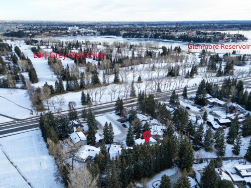 6729 Leeson Court Sw, Calgary, AB - Outdoor With View