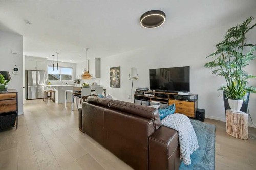 551 Wolf Creek Way Se, Calgary, AB - Indoor Photo Showing Living Room