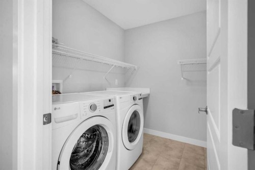 239 Chelsea  Park, Chestermere, AB - Indoor Photo Showing Laundry Room