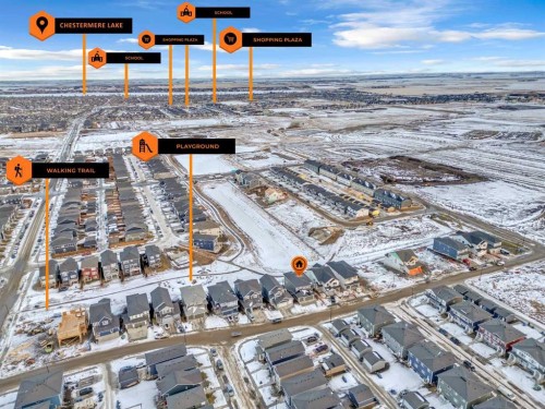 239 Chelsea  Park, Chestermere, AB - Outdoor With View