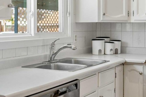 159 Rundlehorn Crescent Ne, Calgary, AB - Indoor Photo Showing Kitchen With Double Sink