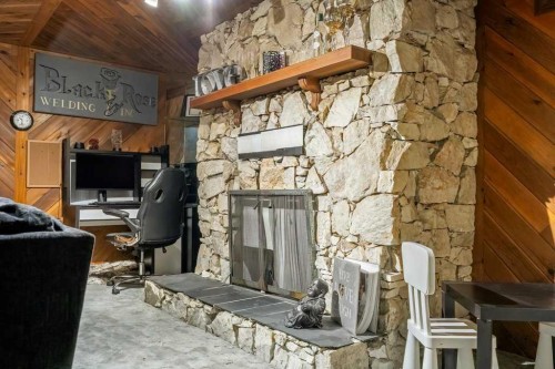 159 Rundlehorn Crescent Ne, Calgary, AB - Indoor With Fireplace