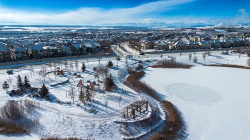 69 Sundown Grove, Cochrane, AB - Outdoor With View