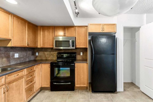 16-21 Mckenzie Towne Gate Se, Calgary, AB - Indoor Photo Showing Kitchen