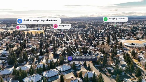 204 Paliswood Park Sw, Calgary, AB - Outdoor With View