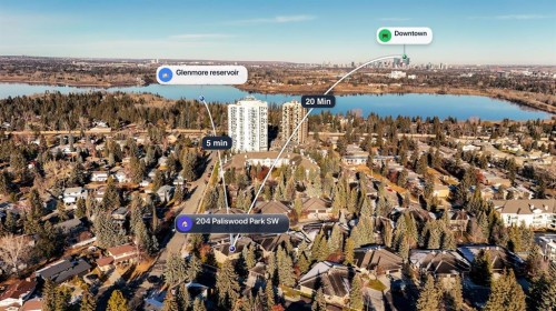 204 Paliswood Park Sw, Calgary, AB - Outdoor With View