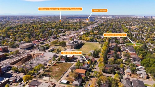 129 18 Avenue Nw, Calgary, AB - Outdoor With View