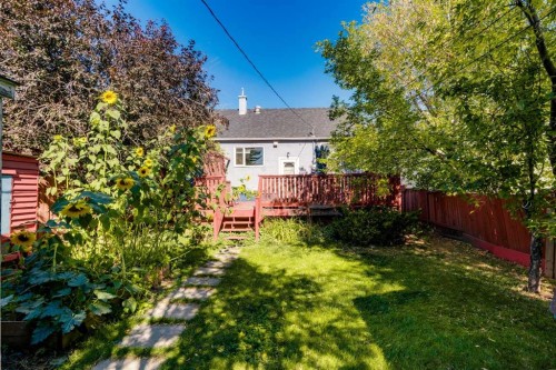 129 18 Avenue Nw, Calgary, AB - Outdoor With Deck Patio Veranda
