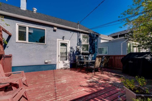 129 18 Avenue Nw, Calgary, AB - Outdoor With Deck Patio Veranda With Exterior