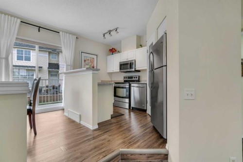 117 Mckenzie Towne Gate Se, Calgary, AB - Indoor Photo Showing Kitchen With Stainless Steel Kitchen