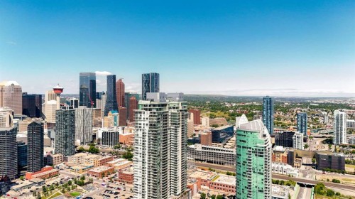 1501-1122 3 Street Se, Calgary, AB - Outdoor With View
