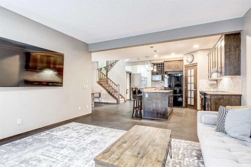 9 Cranwell Court Se, Calgary, AB - Indoor Photo Showing Living Room