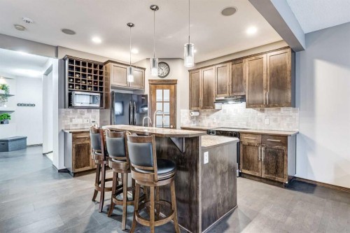 9 Cranwell Court Se, Calgary, AB - Indoor Photo Showing Kitchen With Upgraded Kitchen