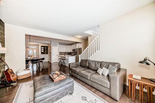 570 River Heights Crescent, Cochrane, AB - Indoor Photo Showing Living Room