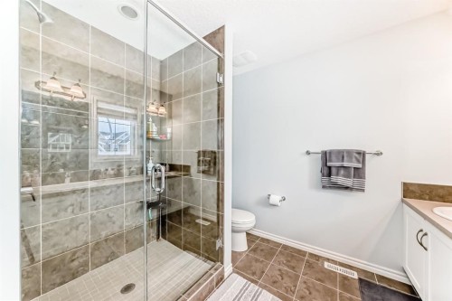 570 River Heights Crescent, Cochrane, AB - Indoor Photo Showing Bathroom