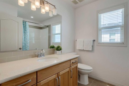123 Marquis Green Se, Calgary, AB - Indoor Photo Showing Bathroom