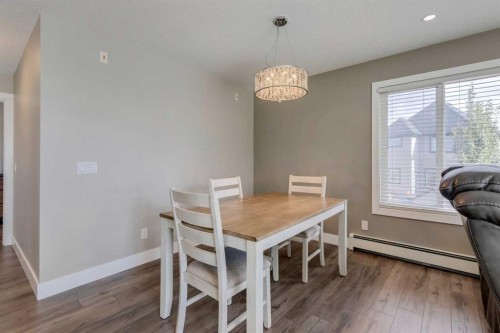 123 Marquis Green Se, Calgary, AB - Indoor Photo Showing Dining Room