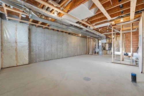 313 Cobblestone Gate Sw, Airdrie, AB - Indoor Photo Showing Basement