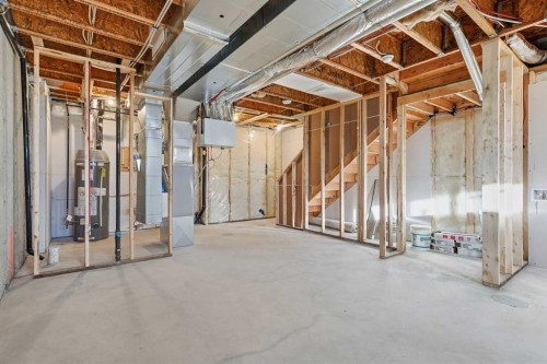 313 Cobblestone Gate Sw, Airdrie, AB - Indoor Photo Showing Basement