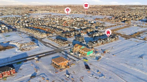 313 Cobblestone Gate Sw, Airdrie, AB - Outdoor With View