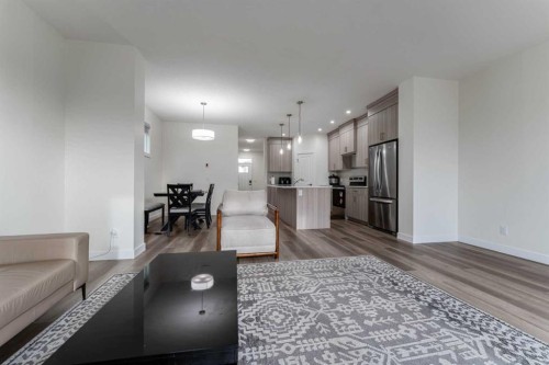 3222 Chinook Winds Drive Sw, Airdrie, AB - Indoor Photo Showing Living Room