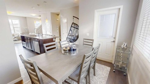 165 Panatella Square Nw, Calgary, AB - Indoor Photo Showing Dining Room