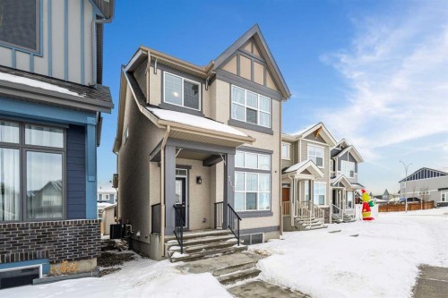 317 Masters Road Se, Calgary, AB - Outdoor With Facade