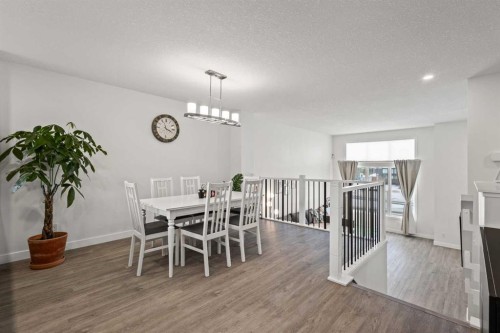 317 Masters Road Se, Calgary, AB - Indoor Photo Showing Dining Room