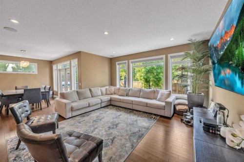 172 Panatella Crescent Nw, Calgary, AB - Indoor Photo Showing Living Room
