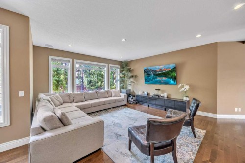 172 Panatella Crescent Nw, Calgary, AB - Indoor Photo Showing Living Room