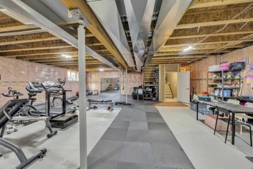 172 Panatella Crescent Nw, Calgary, AB - Indoor Photo Showing Basement
