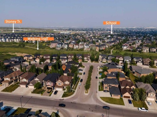 172 Panatella Crescent Nw, Calgary, AB - Outdoor With View