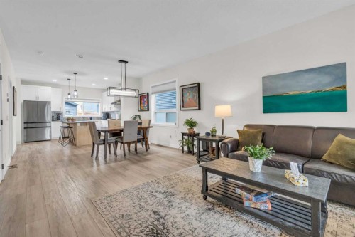 315 Wolf Creek Way Se, Calgary, AB - Indoor Photo Showing Living Room