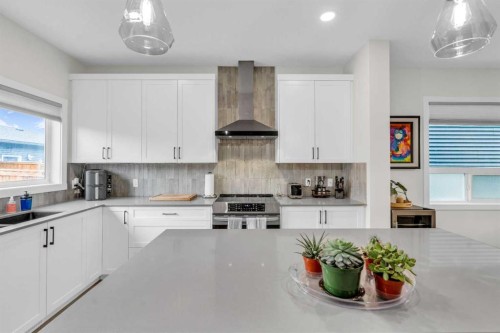 315 Wolf Creek Way Se, Calgary, AB - Indoor Photo Showing Kitchen
