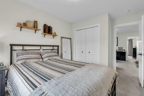 315 Wolf Creek Way Se, Calgary, AB - Indoor Photo Showing Bedroom