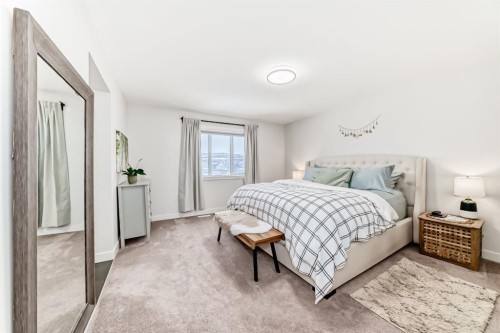 280 Precedence View, Cochrane, AB - Indoor Photo Showing Bedroom