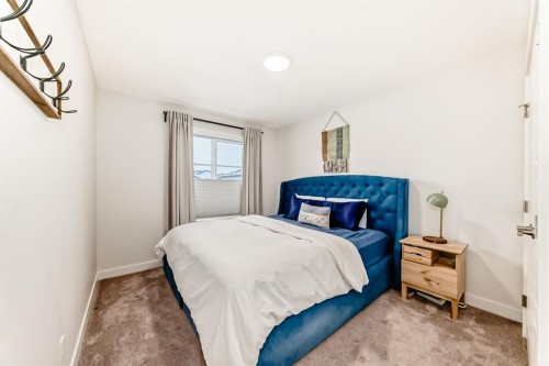 280 Precedence View, Cochrane, AB - Indoor Photo Showing Bedroom