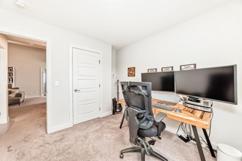 280 Precedence View, Cochrane, AB - Indoor Photo Showing Office