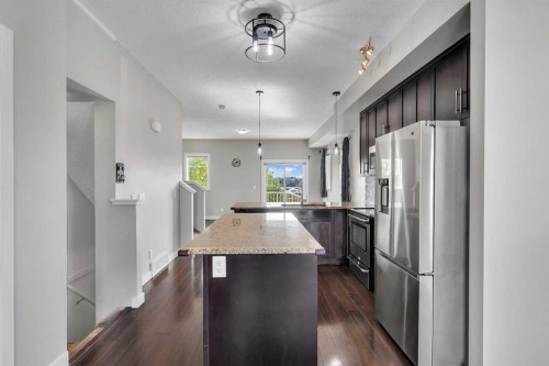 23 Redstone Circle Ne, Calgary, AB - Indoor Photo Showing Kitchen With Upgraded Kitchen