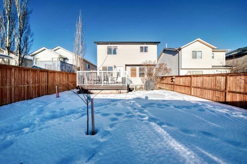 51 Everstone Boulevard Sw, Calgary, AB - Outdoor With Deck Patio Veranda