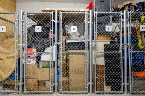 302-200 Harvest Hills Place Ne, Calgary, AB - Indoor With Storage